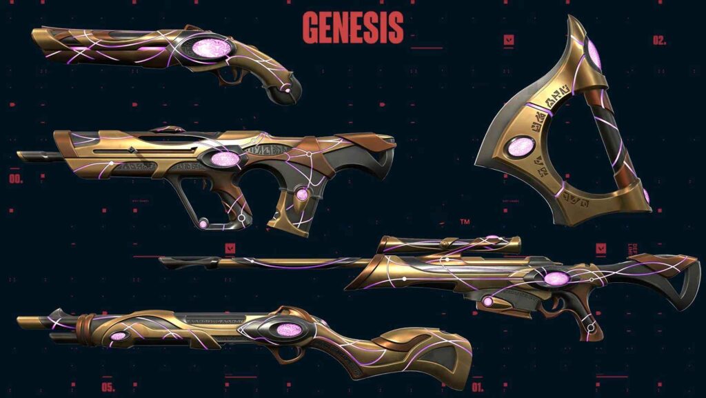 Коллекция скинов «Genesis»