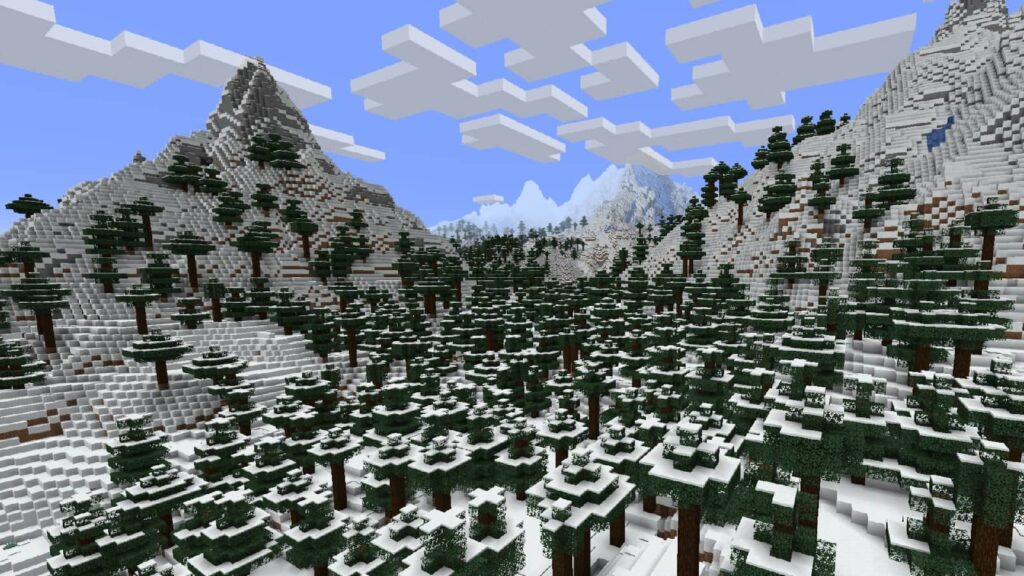 Биом «Роща» Minecraft 1.18 «Пещеры и скалы: Часть 2»