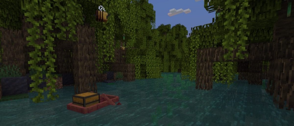 Для Minecraft 1.19 вышел новый снапшот 22W14A, в котором добавили мангровые деревья, новый биом, лягушек и компас возврата
