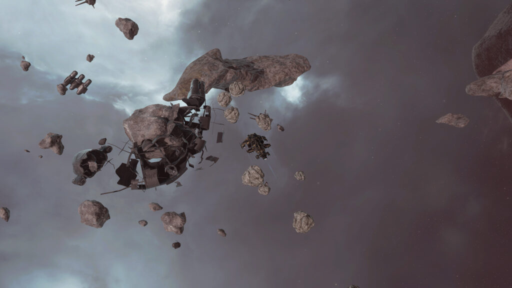 Опустошённый пояс астероидов в EVE Online