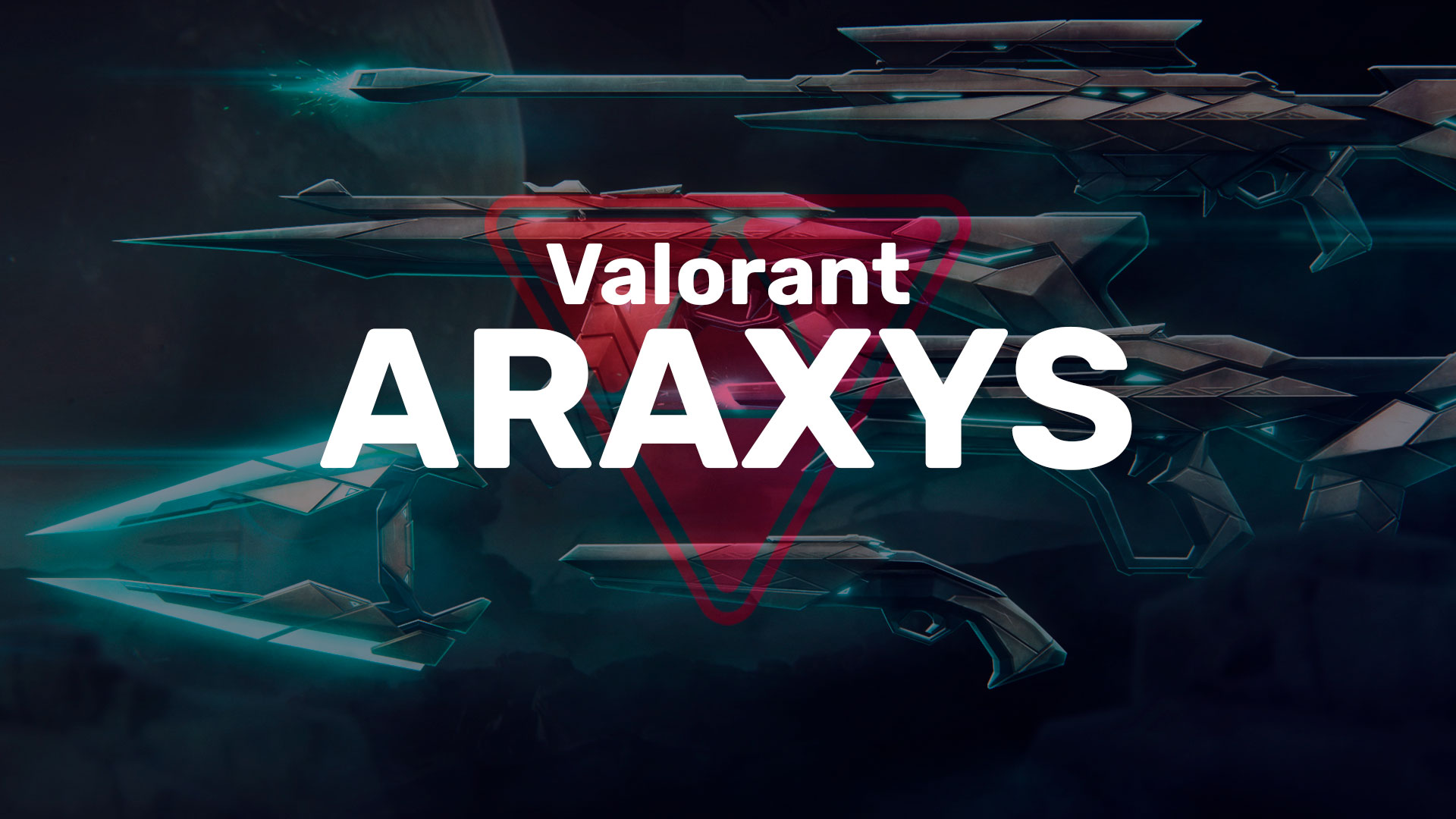 Вместе с выходом 6 эпизода в Valorant появилась коллекция скинов «Araxys» состоящая из 8 предметов с различными расцветками.