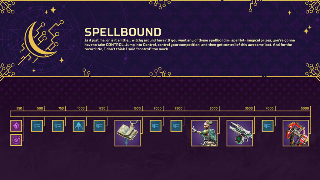Бесплатные награды | Коллекционное событие «Зачарованные» (Spellbound) в Apex Legends