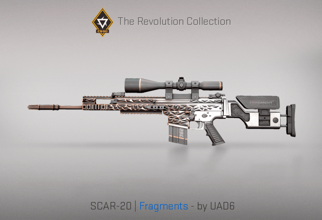 SCAR-20 | Fragments > Кейс Revolution (Революция) в CS:GO: обзор