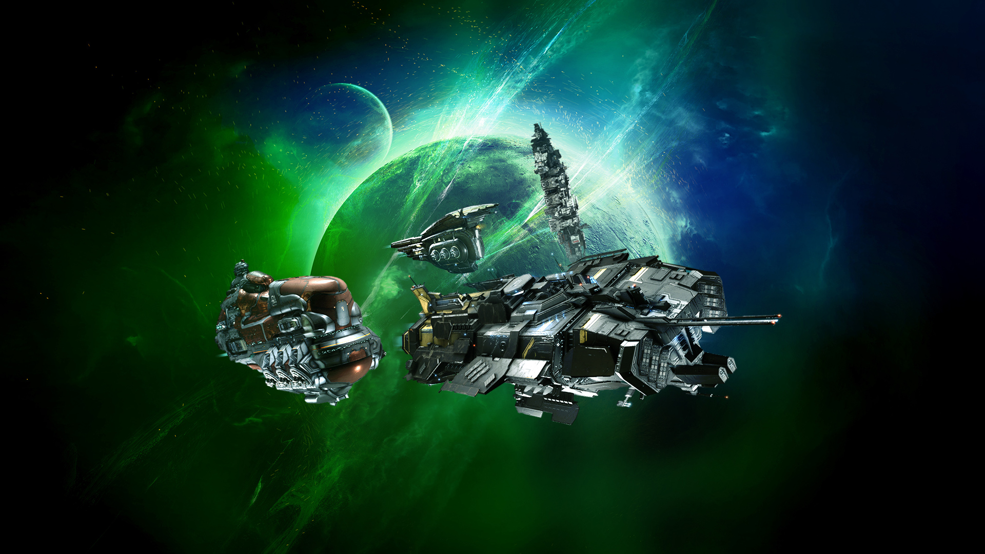 Разработчики EVE Online представили дредноуты-лансеры второго техуровня — они появятся вместе с обновлением «Viridian».